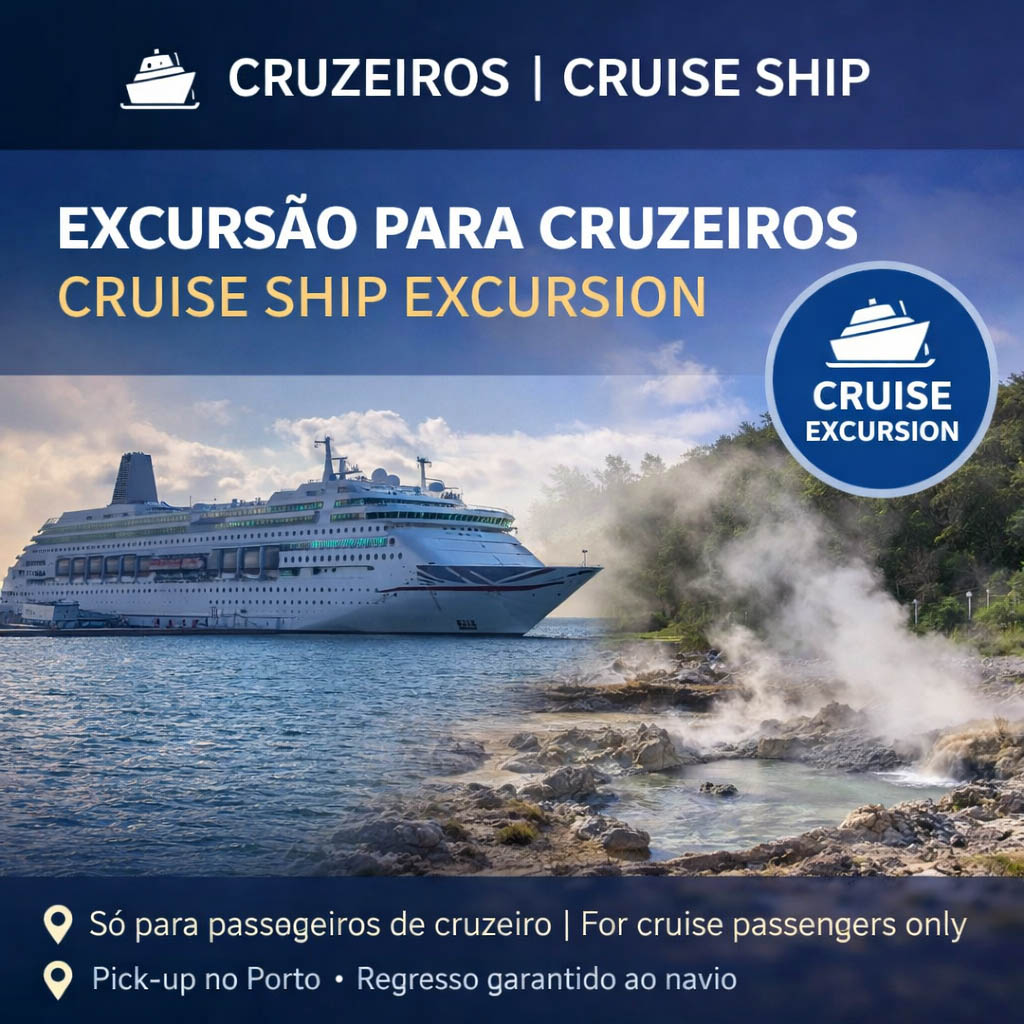 Vulc&atilde;o das Furnas & Fontes Termais